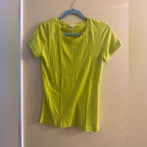 Club Monaco Chartreuse Scoop-neck Tee, medium